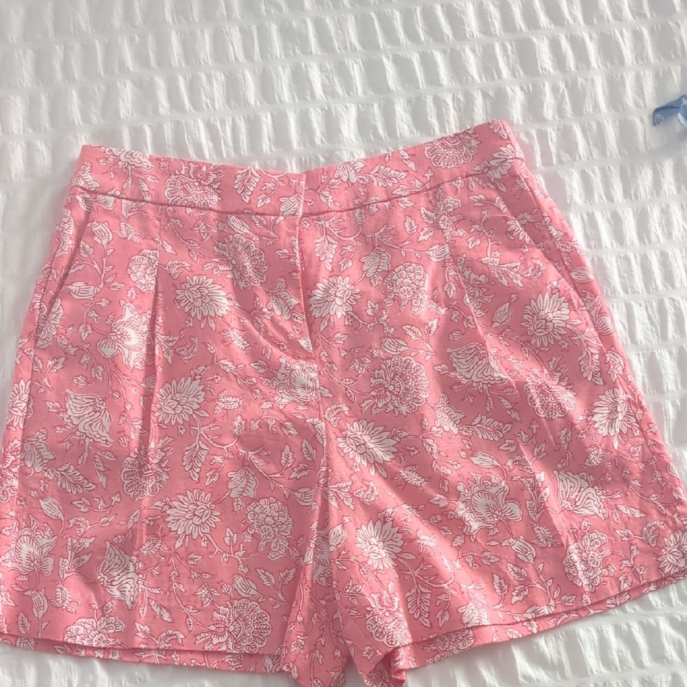 J. Crew Pink Floral Women's Shorts